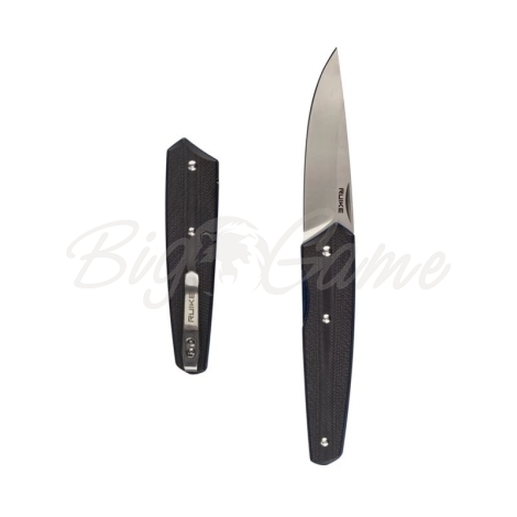 Нож складной RUIKE Knife P848-B цв. Черный фото 7