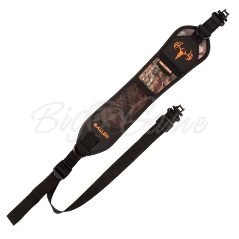 Ремень погонный ALLEN Hypa-Lite Bruiser Deer Hunting Rifle Sling цвет Black / Mossy Oak Break фото 1