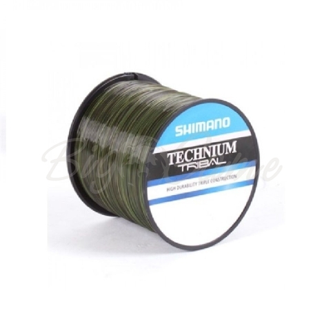 Леска SHIMANO Technium Trib PB 620 м цв. камуфляж зеленый 0,405 мм фото 1