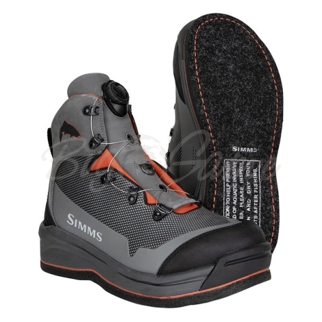 Ботинки забродные SIMMS Guide BOA Boot - Felt цвет Slate фото 1