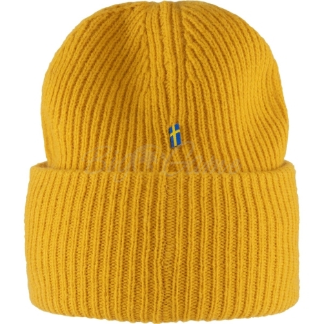 Шапка FJALLRAVEN Logo Hat цвет Mustard Yellow фото 2