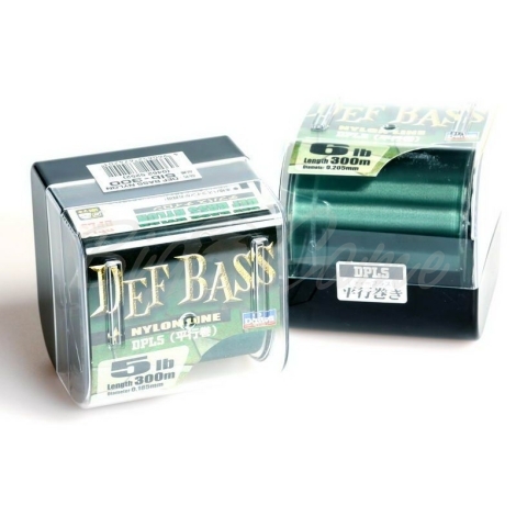 Леска DAIWA Def Bass Nylon 300 м 0,165 мм фото 1