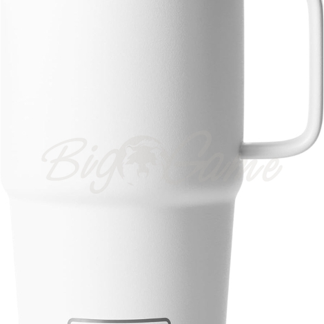 Термокружка YETI Rambler Travel Mug w/Magslider Lid 591 цвет White фото 4