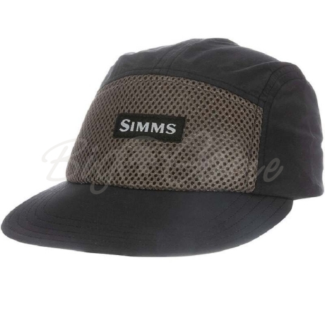 Кепка SIMMS Flyweight Mesh Cap цв. Black фото 1