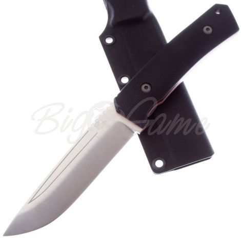 Нож OWL KNIFE Barn сталь Elmax рукоять G10 Черная фото 2