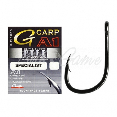 Крючок одинарный GAMAKATSU A1 G-Carp Spec фото 1