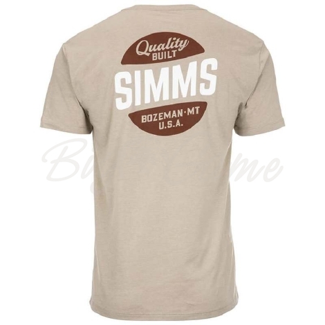 Футболка SIMMS Quality Built Pocket T-Shirt цвет Khaki Heather фото 1