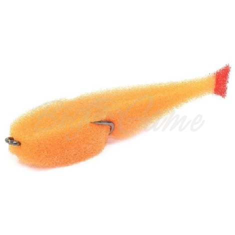 Поролоновая рыбка LEX Classic Fish CD 7 O (оранжевое тело / красный хвост) фото 1