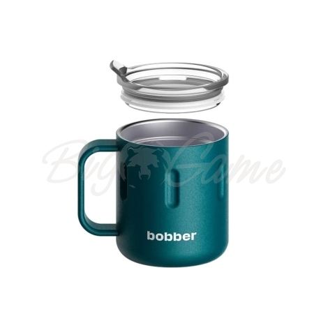 Термокружка BOBBER Mug 0,3 л (тепло 2 ч / холод 4 ч) цв. Deep Teal Т (темно-бирюзовый матовый) фото 4