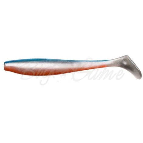 Виброхвост NARVAL Choppy Tail 12 см (4 шт.) код цв. #001 цв. Blue Back Shiner фото 1