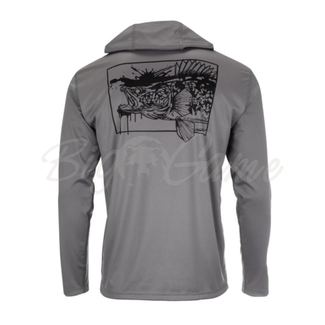 Термокофта SIMMS Tech Hoody - Artist Series цвет Walleye/Steel фото 1