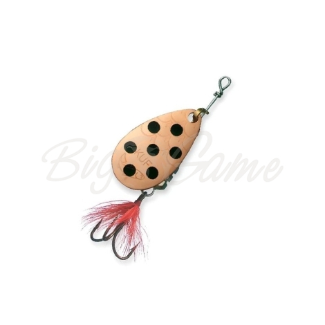 Блесна вращающаяся KUUSAMO Kuf-Lippa 40/5 (с опереньем) код цв. C-BL фото 1