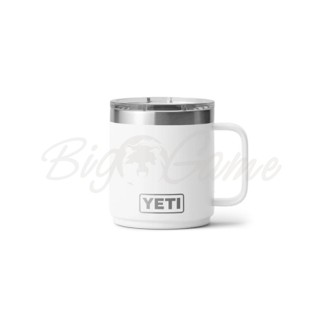 Термокружка YETI Rambler Stackable Mug CL w/Magslider Lid 296 цвет White фото 1