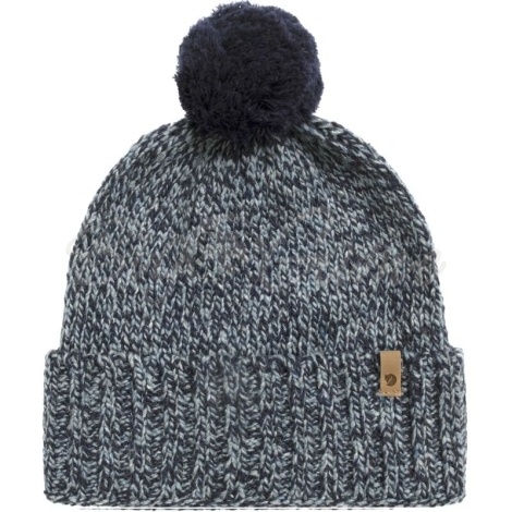 Шапка FJALLRAVEN Ovik Pom Hat цвет Dark Navy фото 1