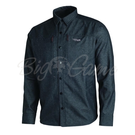 Рубашка SITKA Highland Overshirt цвет Black фото 1