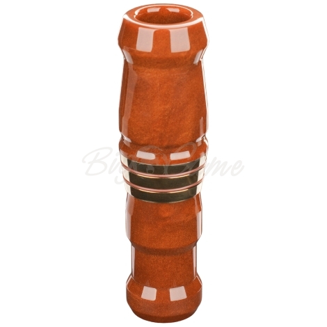 Манок на белолобого гуся D.E.D CUSTOM CALLS Зов вдовы Call of widow Short barrel (делрин) цв. Карамельный фото 1