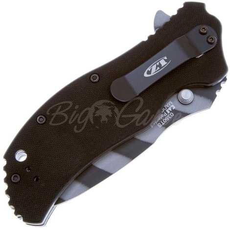 Нож складной ZERO TOLERANCE K0350TS сталь S30V рукоять стеклотекстолит G10 цв. Черный фото 2