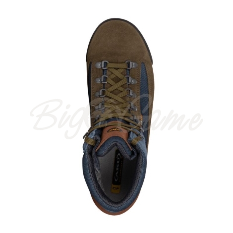 Ботинки треккинговые AKU Slope Original GTX цвет Blue / Olive фото 2