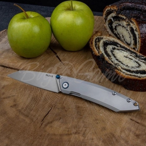 Нож складной RUIKE Knife P831-SF цв. Серый фото 16
