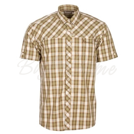 Рубашка PINEWOOD Cliff SS Shirt цвет Mid Khaki / Bronze фото 1