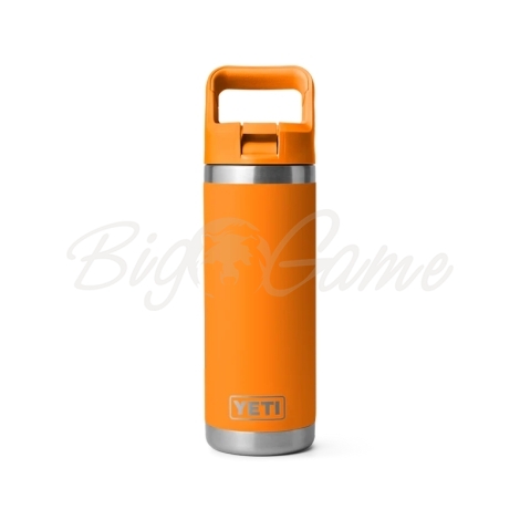 Термокружка YETI Rambler Straw Cap 532 цвет King Crab Orange фото 1