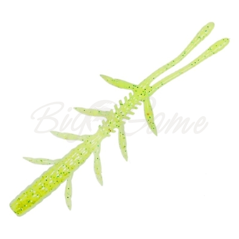 Креатура JACKALL Scissor Comb 2,5" (10 шт.) glow chartreuse shad фото 1