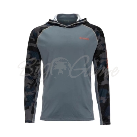 Термокофта SIMMS SolarVent Hoody цвет Woodland Camo Storm фото 1