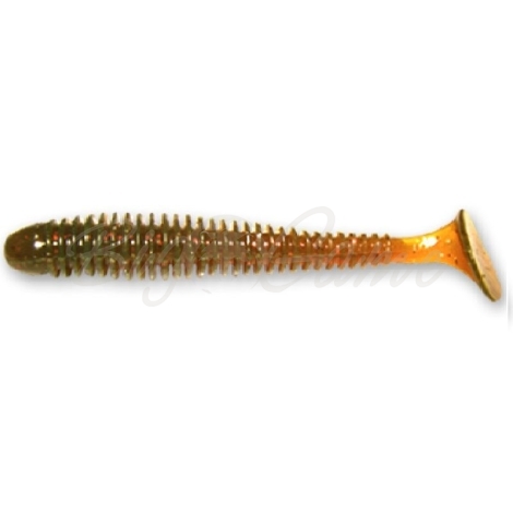 Виброхвост CRAZY FISH Vibro Worm 3" (5 шт.) зап. кальмар, код цв. 10 фото 1