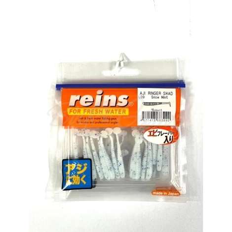 Слаг REINS Aji Ringer Shad 1,5" (15 шт.) код цв. L09 фото 1