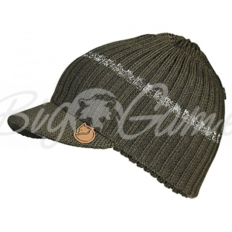 Шапка FJALLRAVEN Lappland Balaclava Cap цвет Dark Olive фото 1