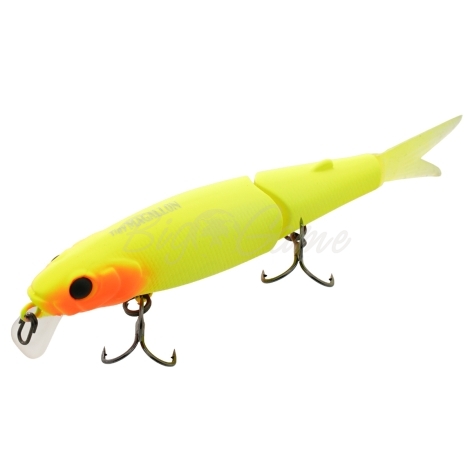 Воблер JACKALL Tiny Magallon цв. chartreuse & orange head фото 2