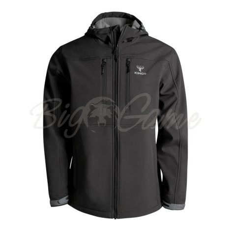 Куртка KING'S Hunter Ranger Softshell Jacket цвет Charcoal фото 1