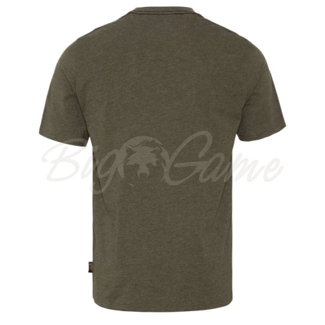 Футболка SEELAND Outdoor t-shirt цвет Pine green melange фото 2