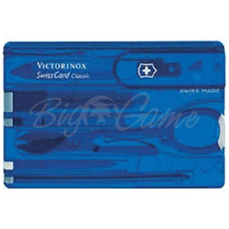 Швейцарская карточка VICTORINOX SwissCard Classic 10 функций фото 1