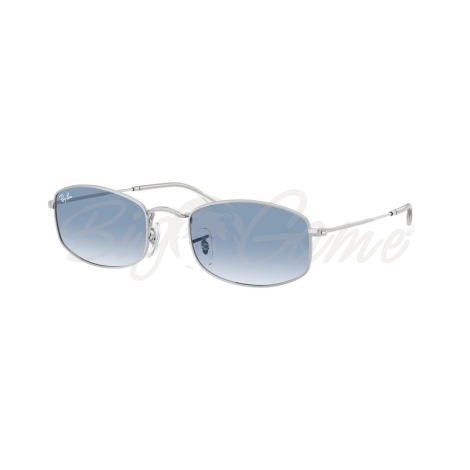 Очки солнцезащитные RAY-BAN RB3832 цв. Серебряный цв. ст. Голубой фото 1