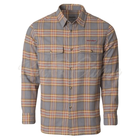 Рубашка BANDED Everglades Flannel Shirt цвет Slate Plaid фото 1