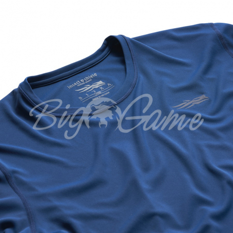 Футболка SITKA Basin Work Shirt SS цвет Admiral Blue фото 2