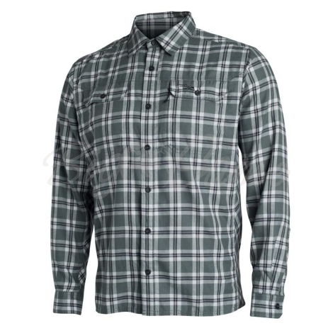Рубашка SITKA Frontier Shirt цвет Lead Plaid фото 1