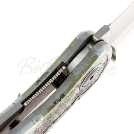 Нож складной полуавтоматический KERSHAW Blur сталь Sandvik 14C28N рукоять Алюминий 6061-T6 цв. Камуфляж фото 4