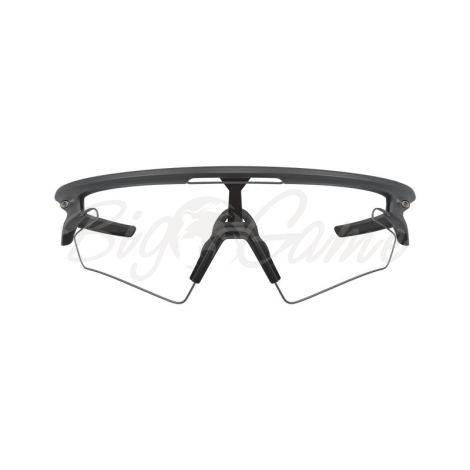 Очки солнцезащитные OAKLEY OO9499 цв. Серый цв. ст. Прозрачный фото 4
