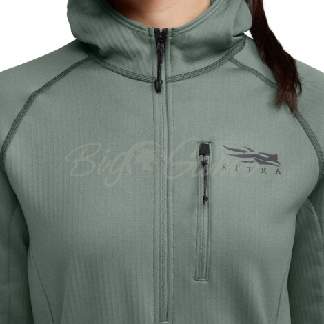Толстовка SITKA WS Fanatic Hoody New цвет Slate Green фото 4