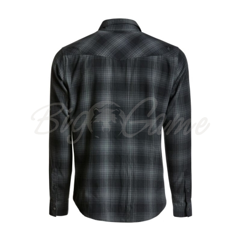 Рубашка KING'S Western Snap Flannel цвет Western Charcoal Plaid фото 7