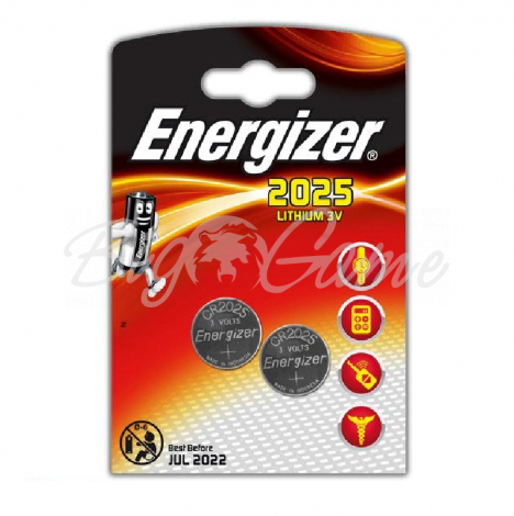 Батарейка ENERGIZER Miniatures Lithium CR2025 FSB 2 фото 1