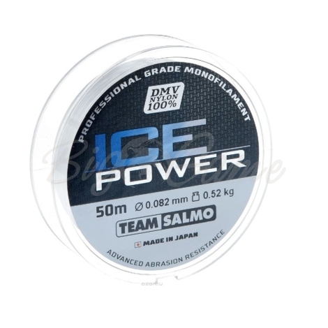 Леска зимняя SALMO Team Ice Power 50 м 0,103 мм фото 1