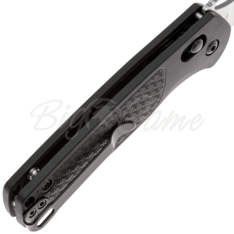 Нож складной полуавтоматический CJRB Acacia сталь AR-RPM9 рукоять нейлон FRN цв. Черный фото 5