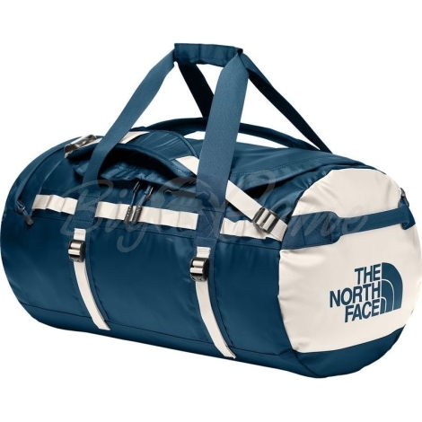 Сумка дорожная THE NORTH FACE Base Camp Duffel M 71 л цвет Blue Wing Teal/Vintage White фото 1