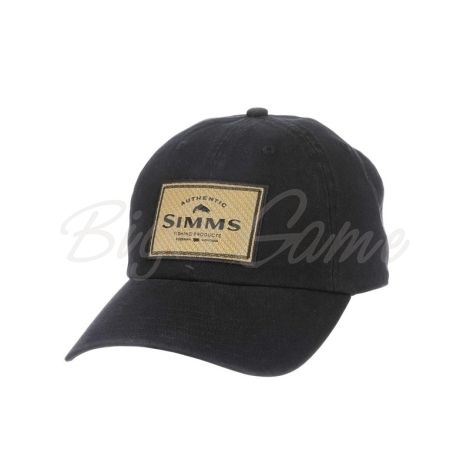 Кепка SIMMS Single Haul Cap цвет Black фото 1