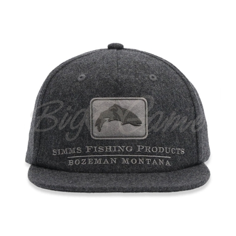 Кепка SIMMS Wool Trout Icon Cap цвет Graphite фото 1