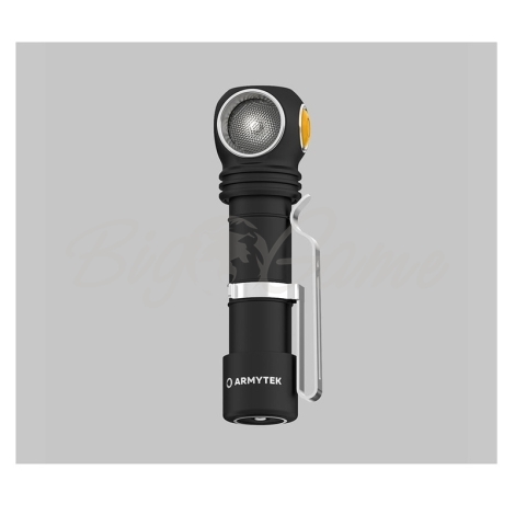 Фонарь налобный ARMYTEK Wizard C2 Pro Magnet USB Белый цвет черный фото 1