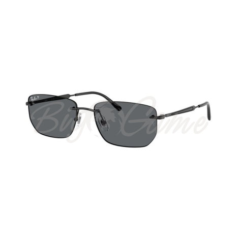 Очки солнцезащитные RAY-BAN RB3768 цв. Черный цв. ст. Серый фото 1